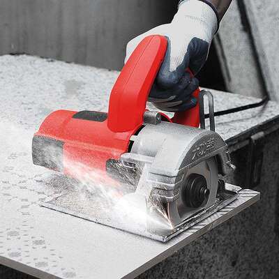 家用瓷砖石材切割机水电开槽机电动工具款110云石机切割机