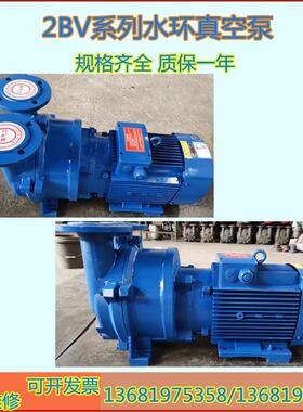 2BV207020715110水环真空泵2.35KW铜叶轮不锈钢304液环泵压缩机