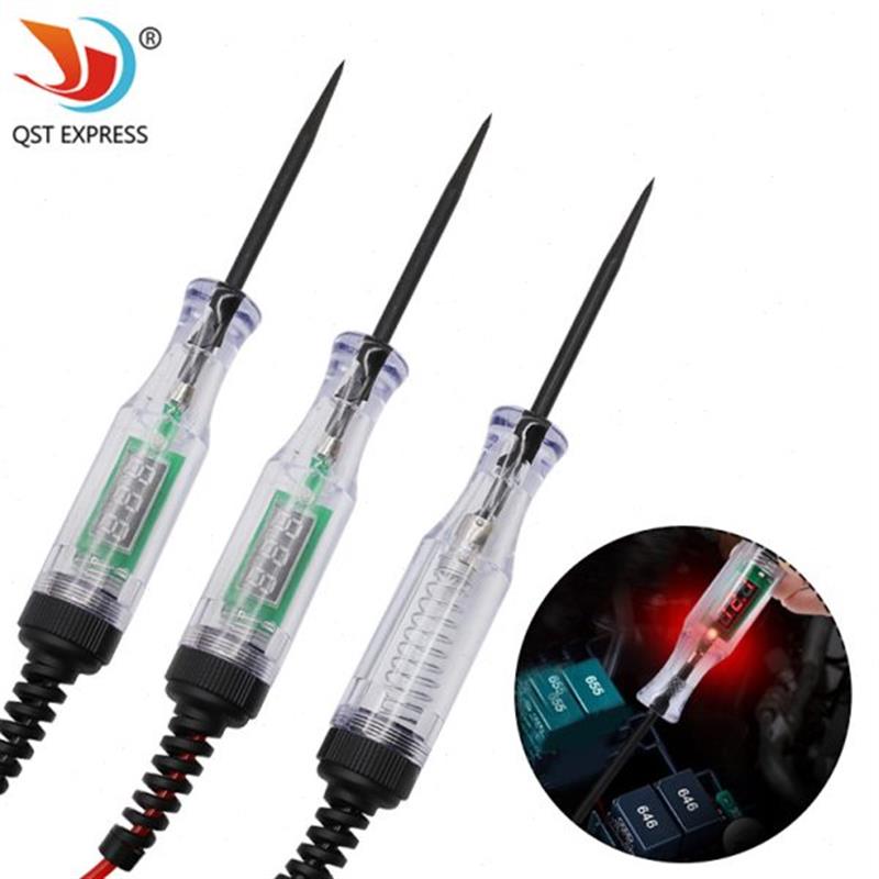 热销车用试灯电路检测工具 汽车数显试灯电笔 6V/12V/24V电路检测