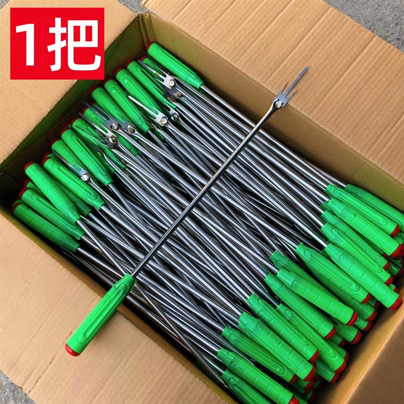 热销2026新款加长抽蒜苔神器提蒜苔叉子拔蒜苔工具收蒜苔割刀叉子