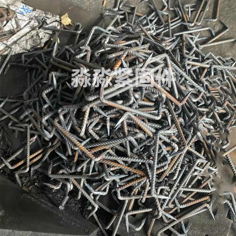 热销建筑专用螺纹钢马钉扒钉工矿配件建筑钉抓钉蚂蟥钉U型钉木工