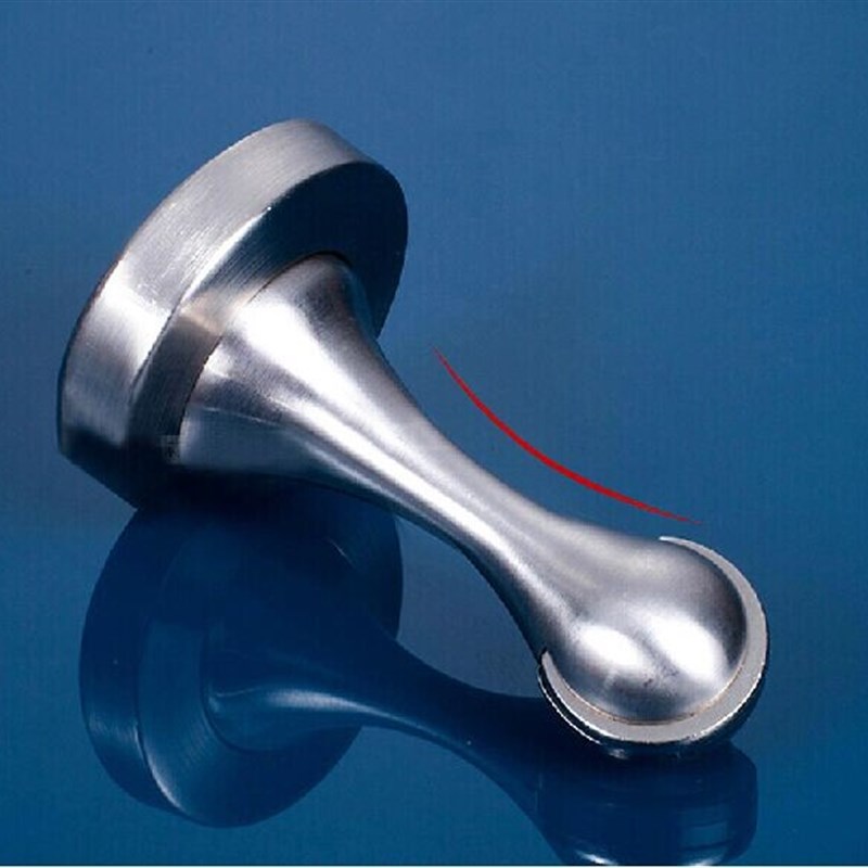 热销不锈钢室内卧室加长门吸强磁 墙吸地吸卫生间门碰门顶两用