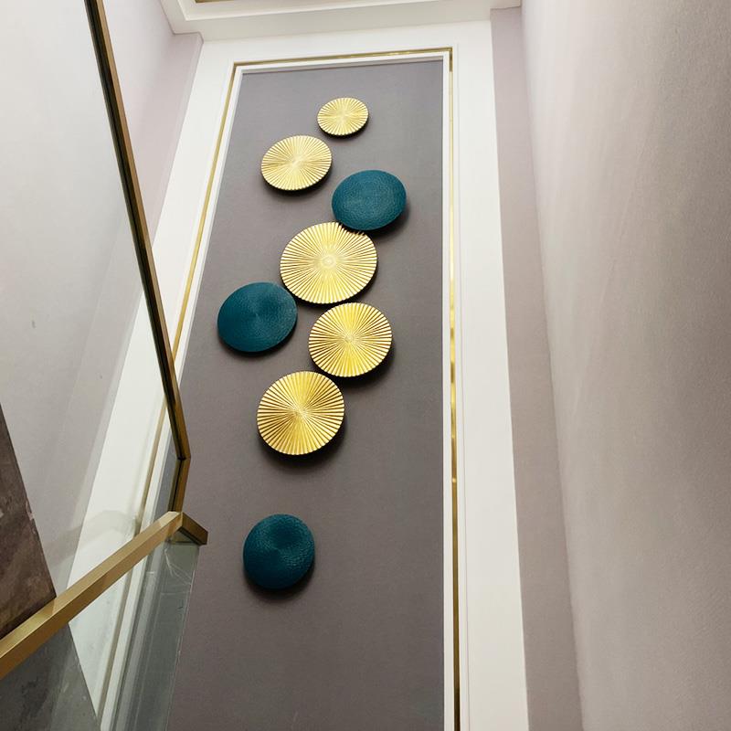 轻奢现代沙发背景墙装饰挂件 简约客厅墙面壁饰立体实物创意壁挂