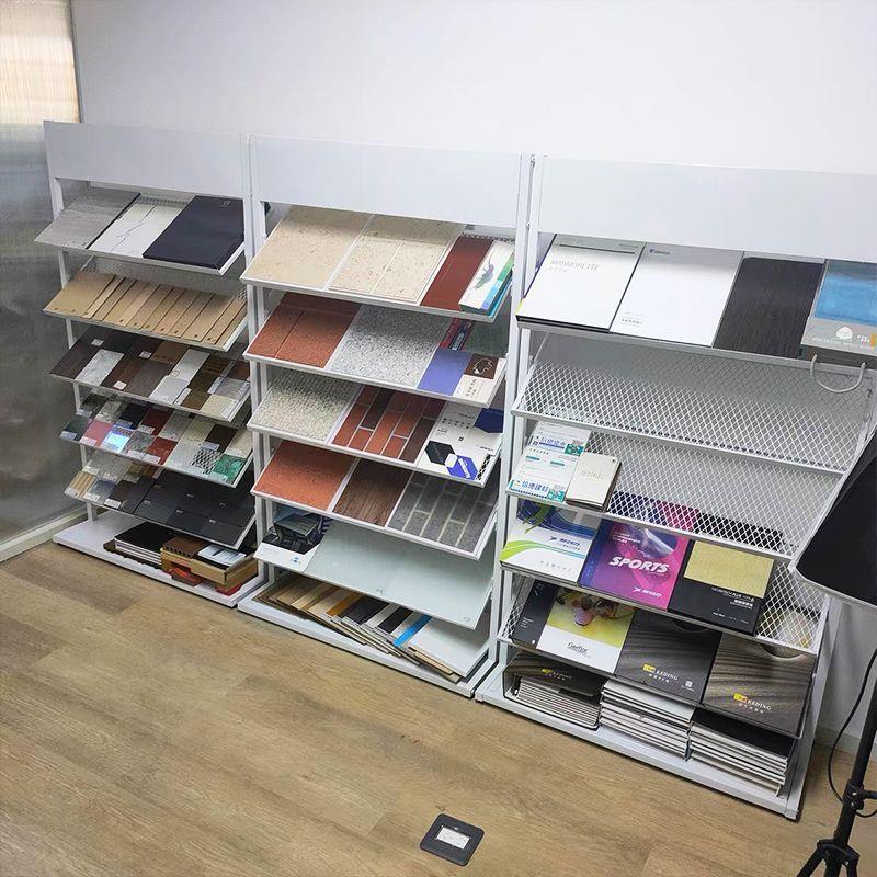 瓷砖样品展示架大理石摆放整体橱柜立式架石英地砖铝扣板石材落地