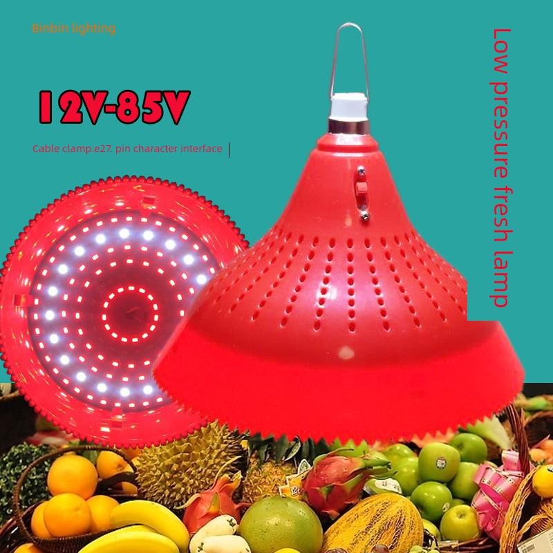 新款12VLED灯泡48v夜市电瓶车摆地摊灯生鲜水果猪肉灯led节能灯泡