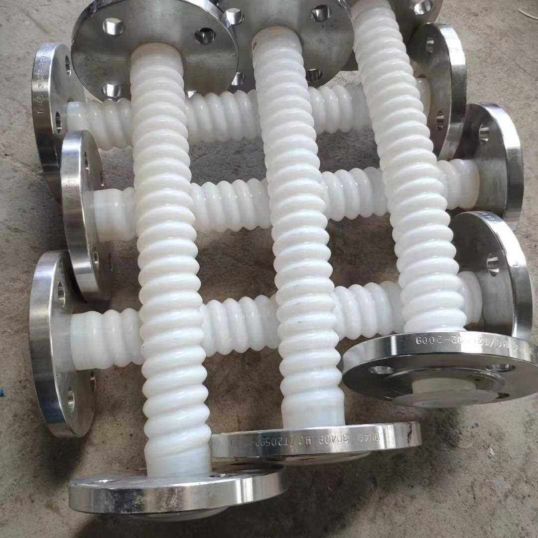 直销新款加工四氟波纹管 防腐软管 PTFE波纹管内径8 10 12 16 20