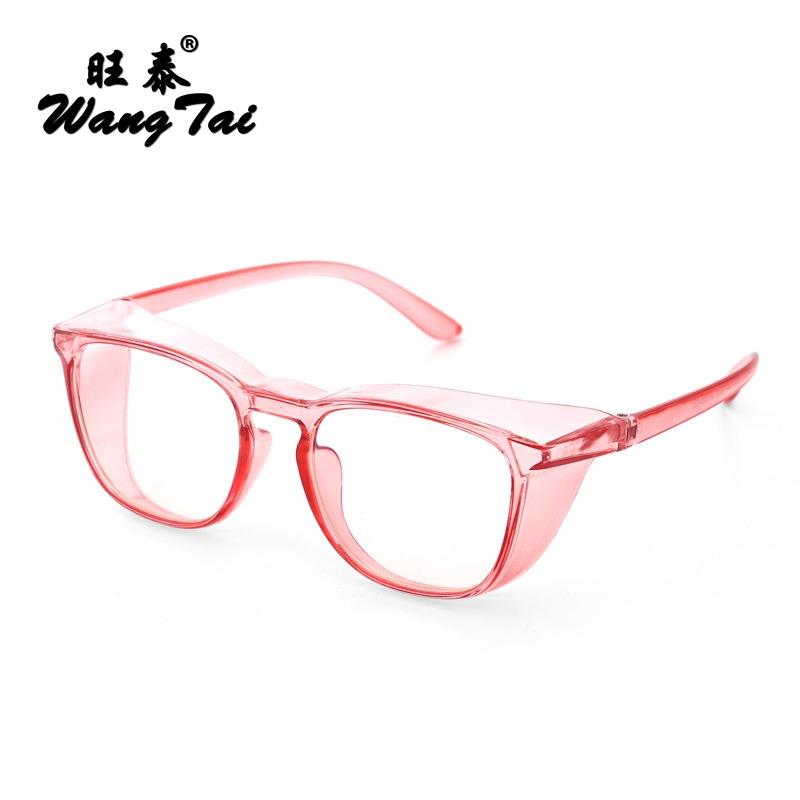 直销新款疫情防疫隔离密封劳保防风沙飞溅护目镜防雾防蓝光骑行透