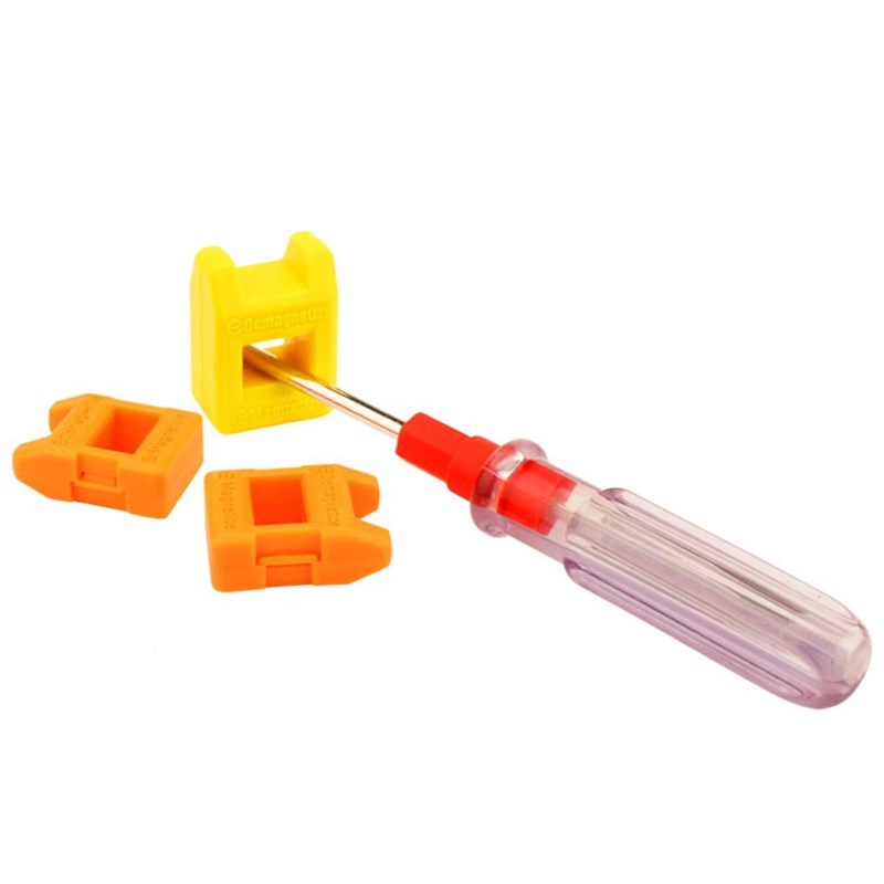 热销螺丝刀加磁器 皮头充磁器 去磁器消磁器 批头快速冲磁器减磁