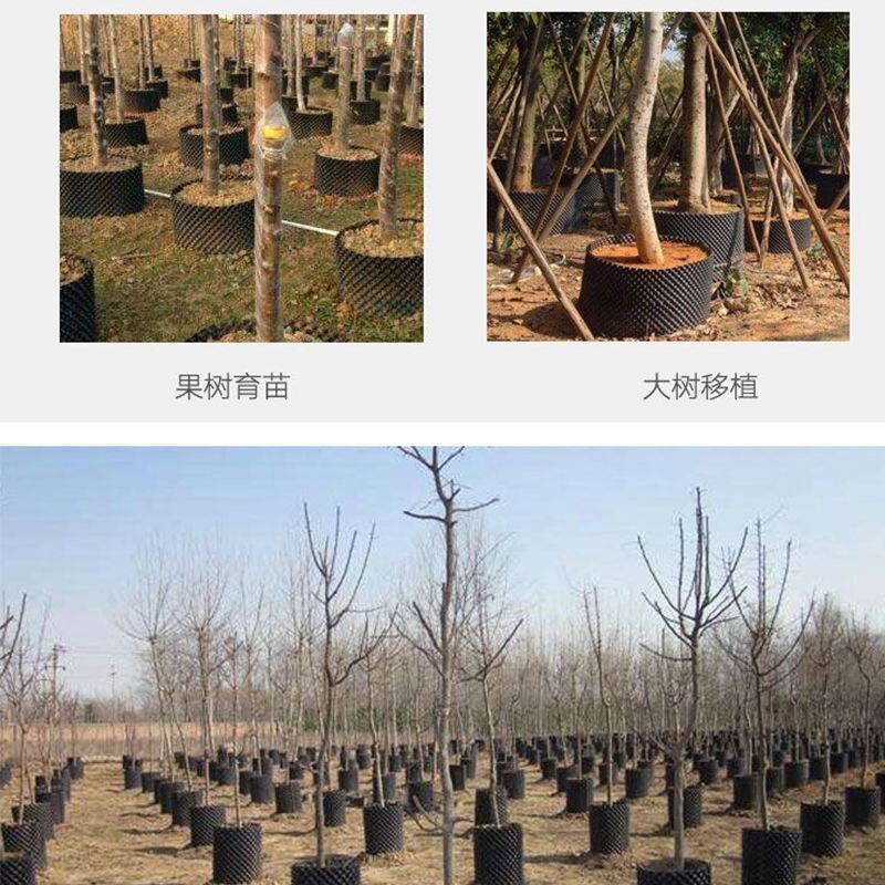 热销控根器植树专用屋顶花园排水板种菜楼顶绿化蓄水板双面阻根围