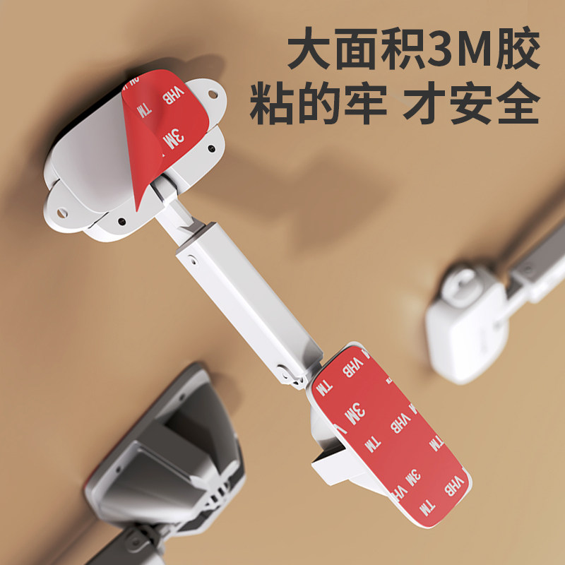 热销窗户安全锁开窗限位器外推窗防风固定锁高层儿童防坠神器儿童