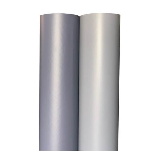 加厚浅灰色滑面哑防水光自粘墙纸展柜展厅装饰贴膜家具翻新贴纸