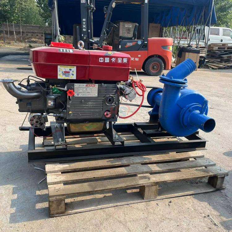 6寸抽沙机 介质颗粒50mm电动抽沙泵 电启动柴油抽沙泵6寸
