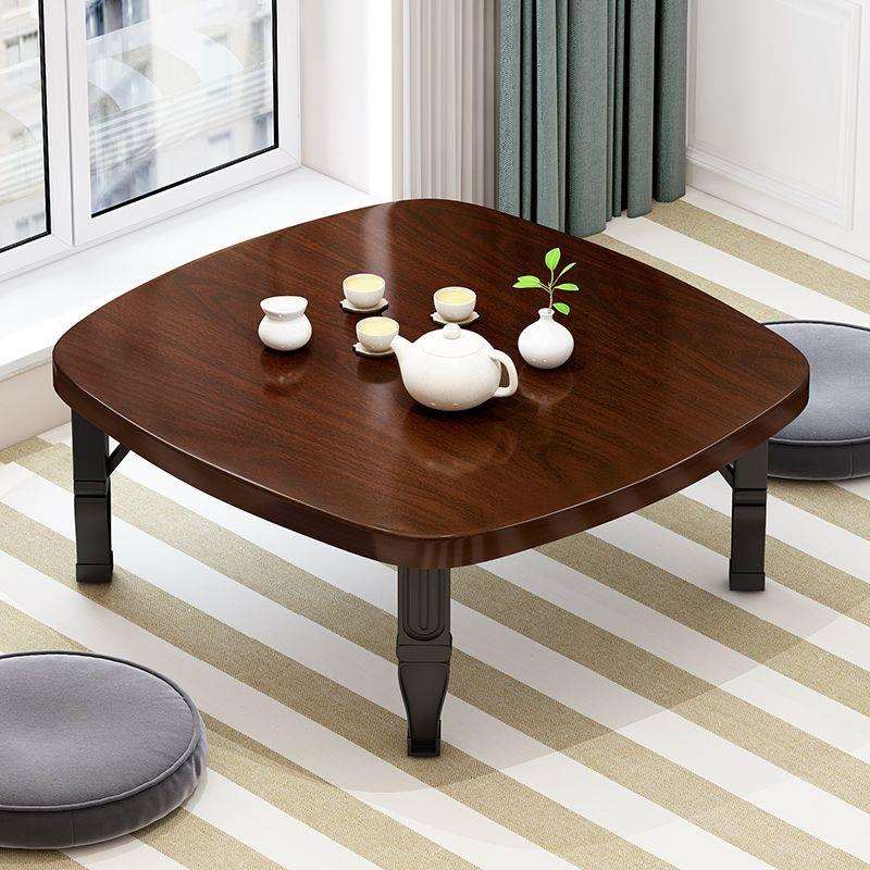 折叠小炕桌吃饭小桌子床上书桌小炕桌榻榻米餐桌家用飘窗矮桌日式