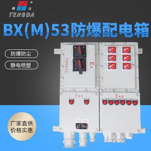 BXK水泵风机电机启动防爆箱 厂家供应防爆开关按钮控制箱