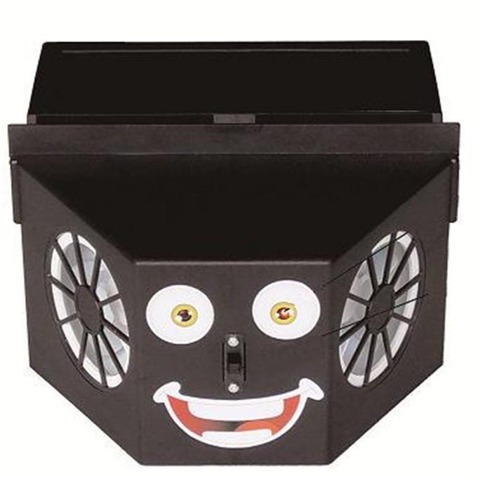 太阳能汽车换气扇 双风口车载排风扇/太阳能汽车降温器 车腮