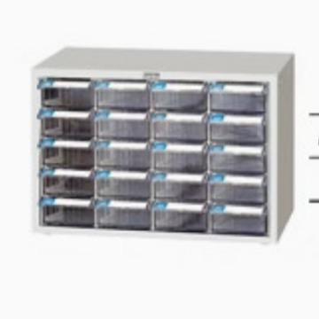 天钢TANKO透明20抽屉电子元器件柜零件柜名片柜零件箱CDH-420