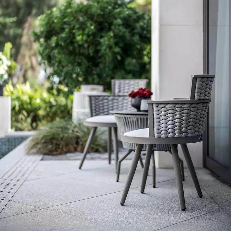 户外家具藤编椅设计师创意绳编桌椅花园庭院阳台休闲藤椅茶几组合,商业/办公家具,商用藤编家具,淘宝优惠券,粉丝福利购,淘宝优惠卷