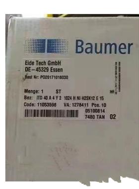 BAUMER堡盟编码器ITD40A4Y21024HNIH2SK12E15