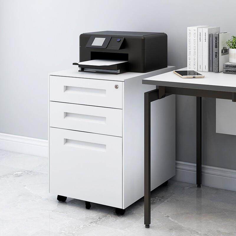 活动柜办公室打印机小柜子桌下可移动铁皮文件柜三抽密码锁储物柜,商业/办公家具,办公储物柜,淘宝优惠券,粉丝福利购,淘宝优惠卷