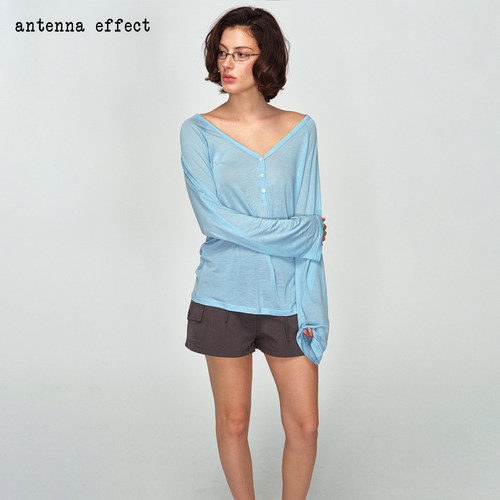 antennaeffect莱赛尔长袖上衣