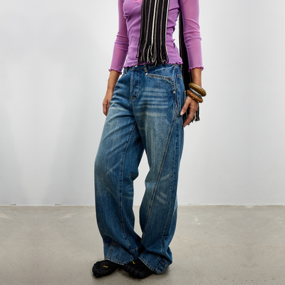 antennaeffect牛仔裤女款长裤