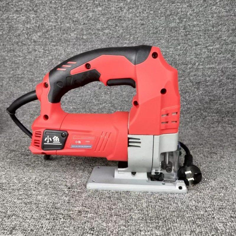 热销小鱼电动锯曲线锯木工多s功能电锯家用手持木板线锯小型切割