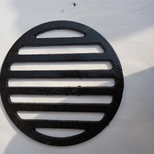 热销水漏排水沟过滤网老式铸铁地漏盖板圆形篦子格网雨水斗钢板地