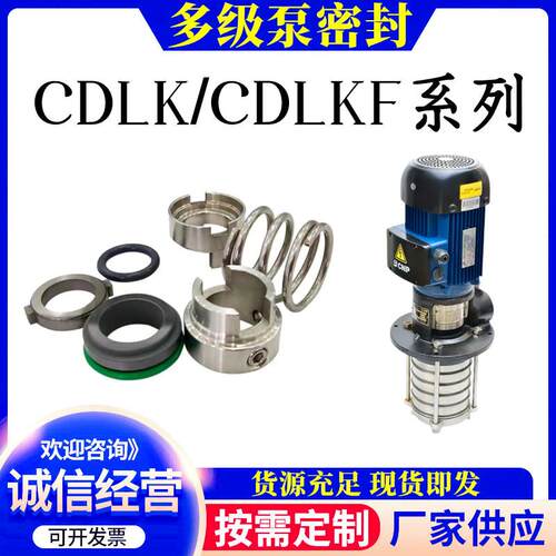 热销南方浸入式多级泵机械密封克兰CDLK/CDLKF-8方CDL12/16WSF14