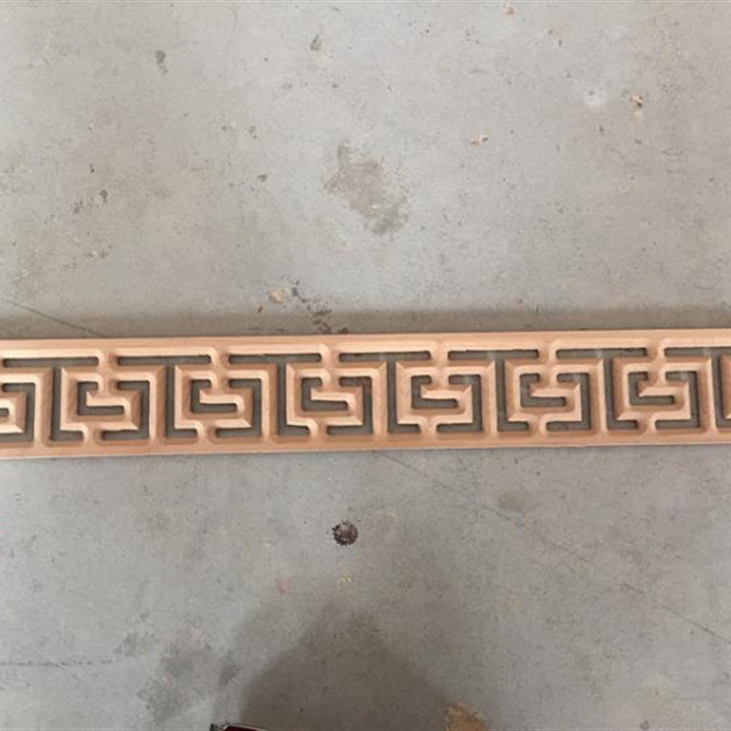 热销东阳木雕镂空回纹实木线条装饰雕花线电视背景墙相框吊顶天花