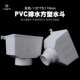 热销PVC雨水漏斗 110 排水管雨水管集水斗落水斗两用下水管配件75