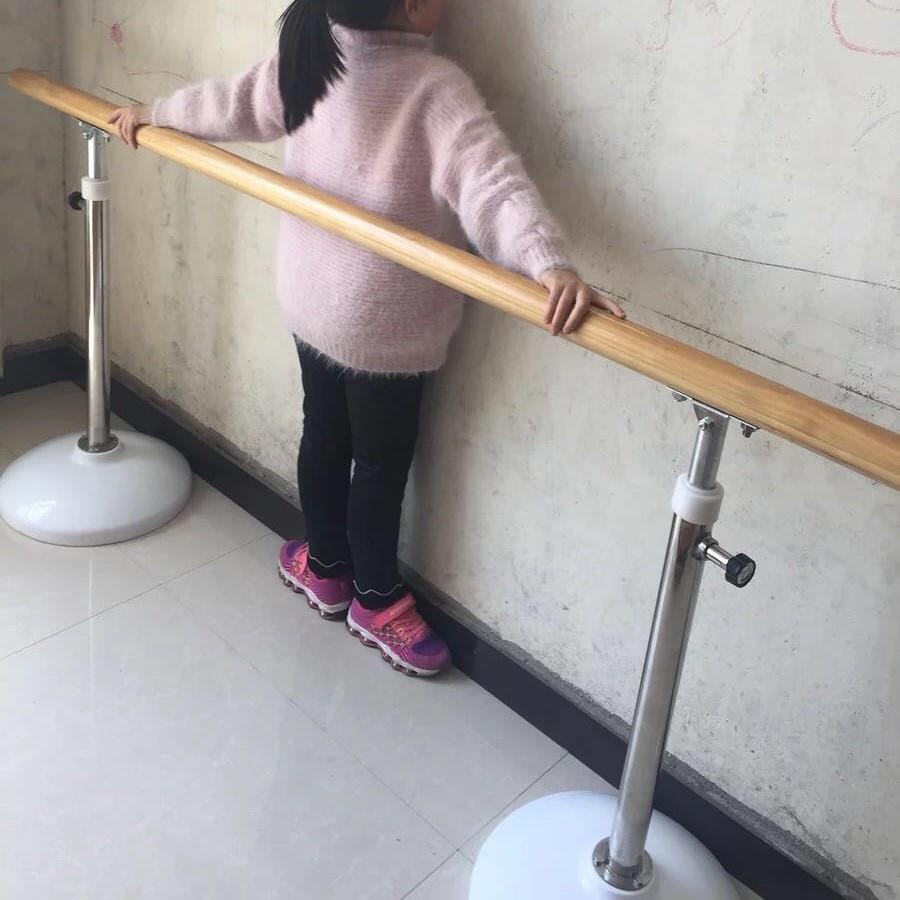 新款直销不锈钢压腿舞蹈把杆移动式升降成人儿童学校舞蹈教室舞蹈