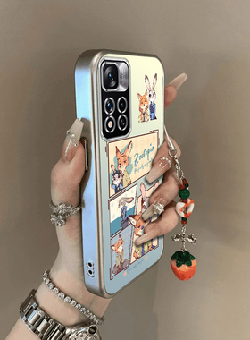 适用红米Note11Pro手机壳RedmiNote115G套114G小米Redmi外壳noto11E软nont硅胶4G兔警长5G防摔十男女