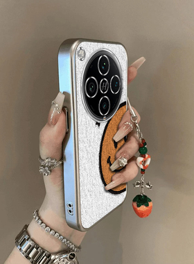 适用oppofindx8手机壳Pro新款FindX7ultra防摔全包findx6高级FIND X3 Pro半边笑脸硅胶保护套0pp0fanx5