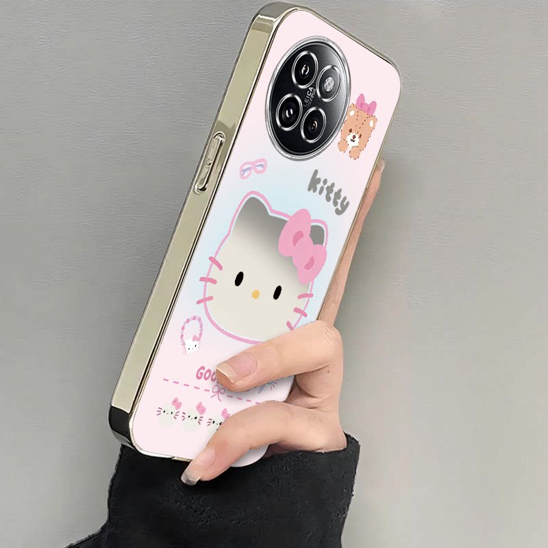 适用小米civi4pro手机壳新款civi3保护套civi2全包防摔civi1s软硅胶曲面屏外壳cviv卡通可爱好时光KT猫男女潮