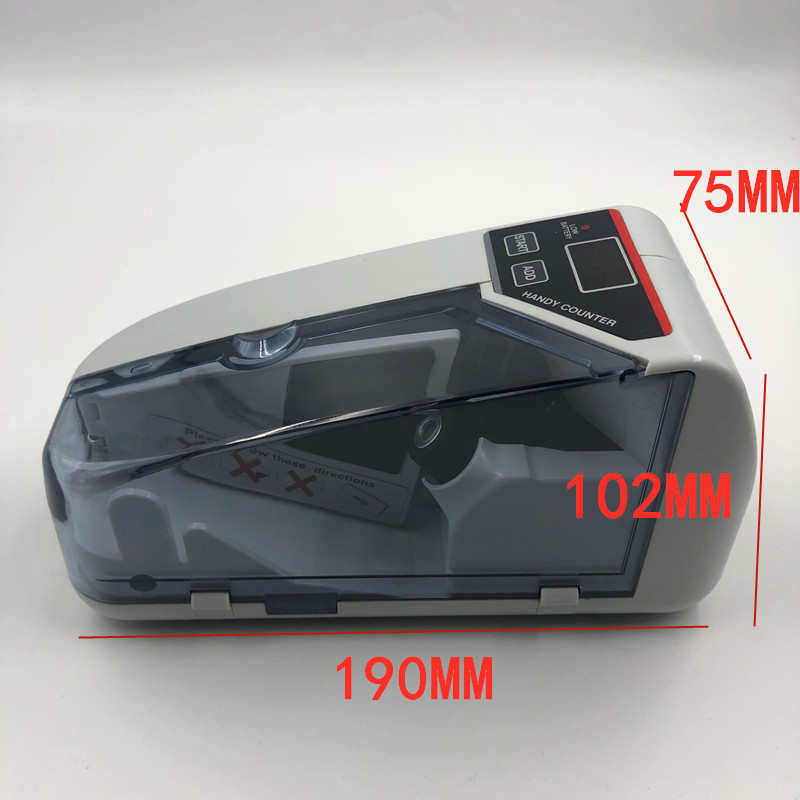 亨力V30小型迷你智能便携式多国纸币点钞机插电电池点数钱机外带