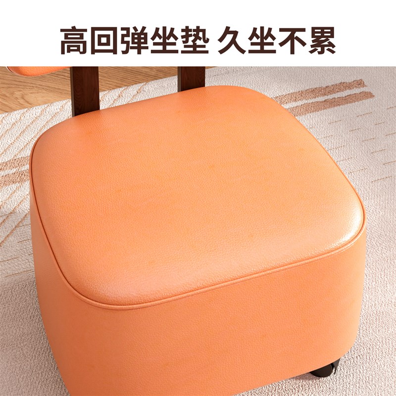 热销门口穿鞋溜溜椅移动凳子客厅板凳滑轮矮凳万向轮小椅子家用换