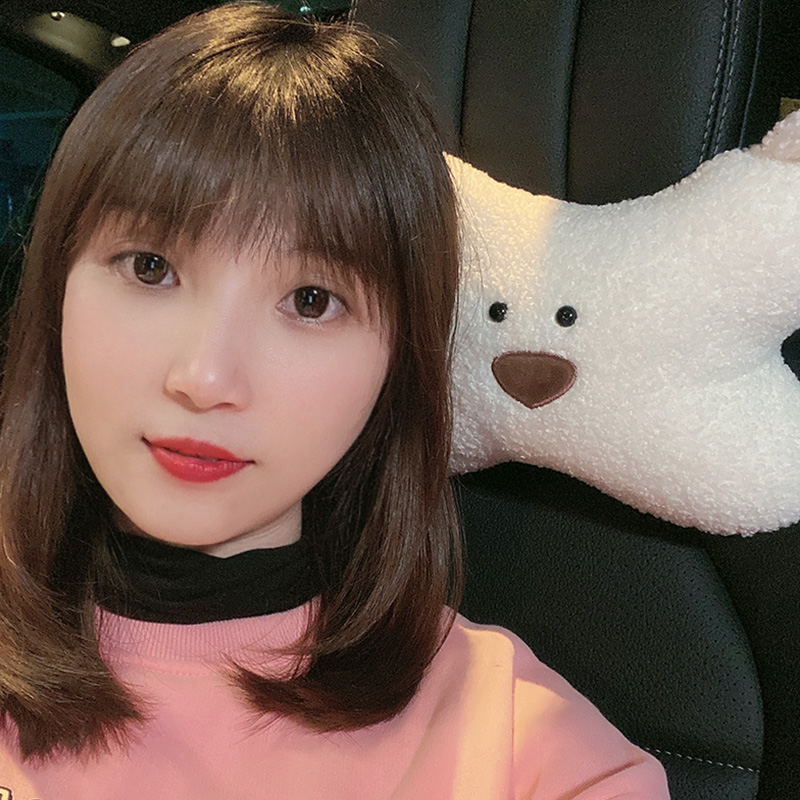 热销汽车头枕护颈枕头车内可爱车用靠垫靠枕颈枕内饰用品车载座椅