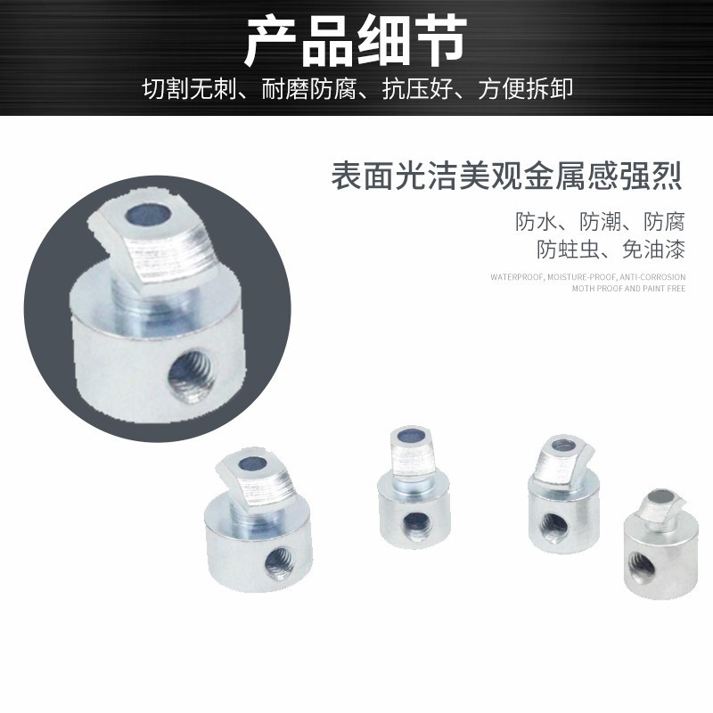 热销铝型材配件20/30/40/45简易网片固定件工业围栏专用配件网格