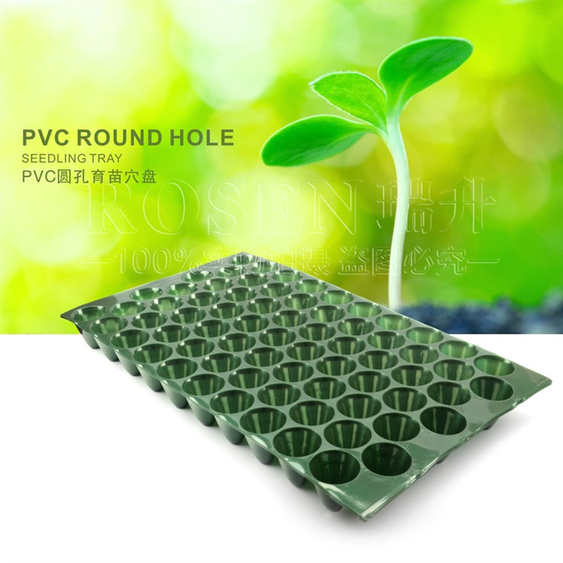 热销瓜果育苗盘圆孔玉米烟草穴盘辣椒种植盘菜苗盘蔬菜盘哈密瓜塑