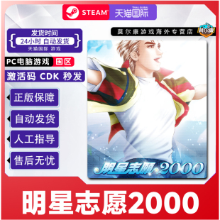 国区 激活码 游戏 PC中文正版 CDKey 明星志愿2000 steam平台