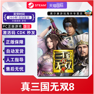 WARRIORS DYNASTY 国区激活码 PC游戏 Steam CDK正版 真三国无双8
