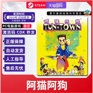 Steam 阿猫阿狗 TunTown 国区激活码CDKey 正版PC游戏 现货秒发
