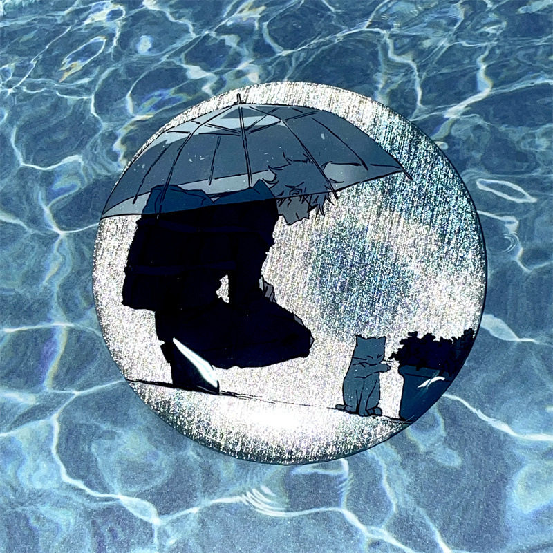 咒术回战五条悟撑伞吧唧