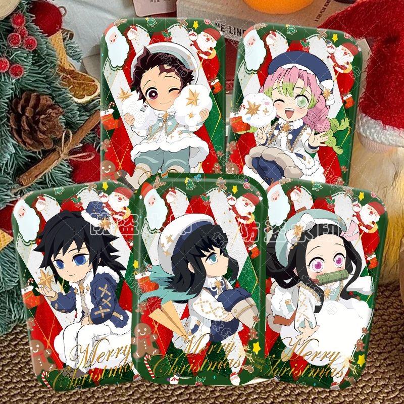 鬼灭之刃圣诞节主题吧唧徽章