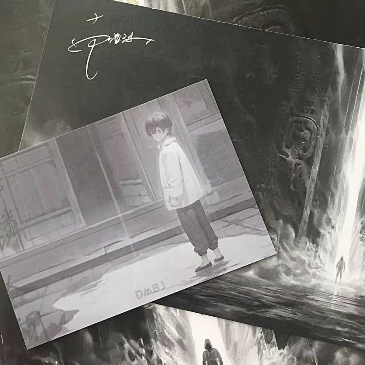 雨中天井张起灵儿童节限定小卡