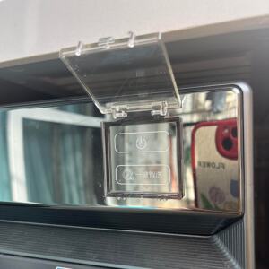 防宝宝误触碰洗衣机神器！儿童滚筒洗烘电器电源键开关保护罩透明