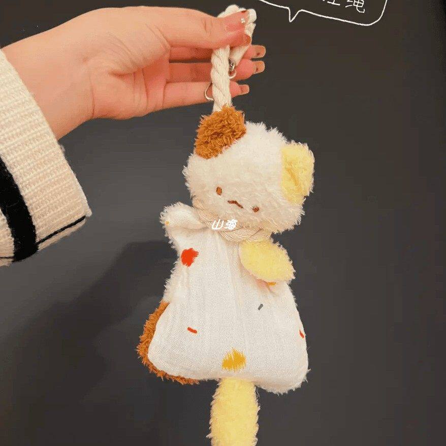 三花猫治愈安抚柔软豆袋小可暖手神器毛绒玩具情侣朋友暖手宝礼物