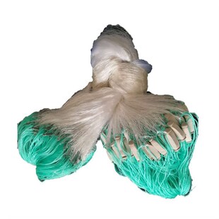 工厂直销三层粘网沉网鲫鱼鲤鱼草鱼丝网加重挂网尼龙流刺网