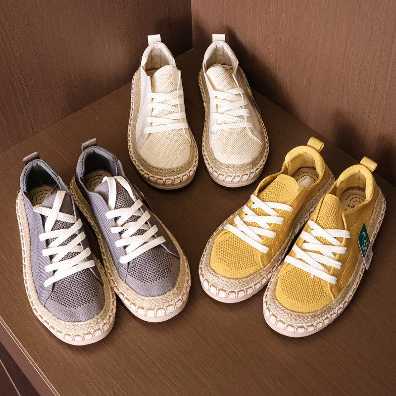 舒适透气网面一脚蹬渔夫鞋夏季新款2025休闲百搭平底单鞋女鞋C198,女鞋,渔夫鞋,淘宝优惠券,粉丝福利购,淘宝优惠卷