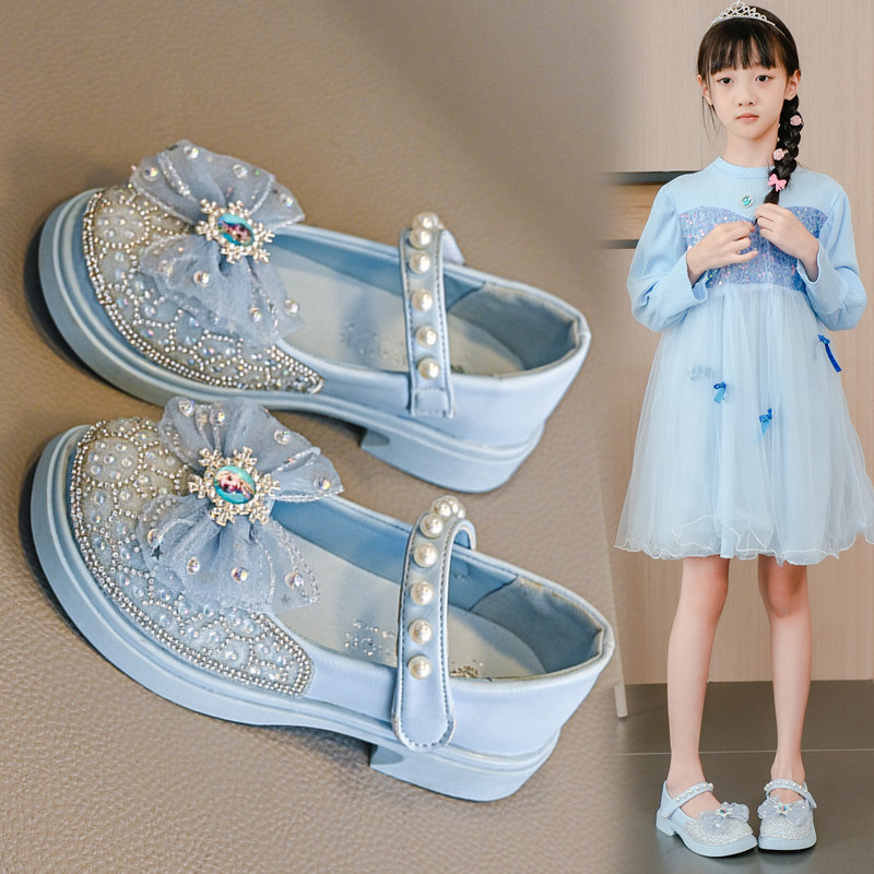 女童水晶鞋春秋儿童公主鞋2023新款软底水钻小女孩皮鞋女宝宝鞋子,童鞋/婴儿鞋/亲子鞋,水晶/水钻鞋,淘宝优惠券,粉丝福利购,淘宝优惠卷